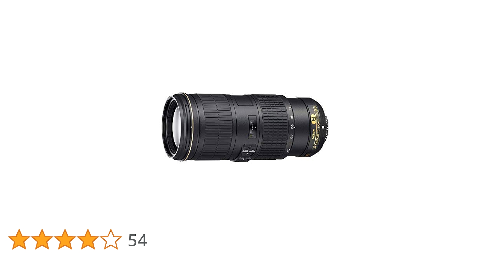 レンズ(ズーム) Nikon AF-S Nikkor 70-200mm f/4 Amazon | Nikon 望遠ズームレンズ AF-S NIKKOR 70-200mm f/4G ED