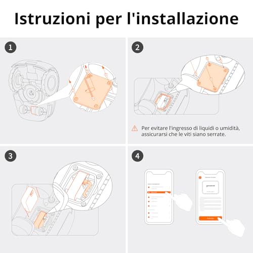 Navimow Modulo Access+ 4G, Necessario per connettività 4G e antifurto, accessori per robot tosaerba Navimow i105E, i108E - 7