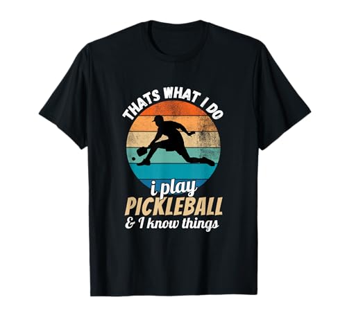 I Play Pickleball And Know Things �ʔ����v���C���[�̈��p T�V���c