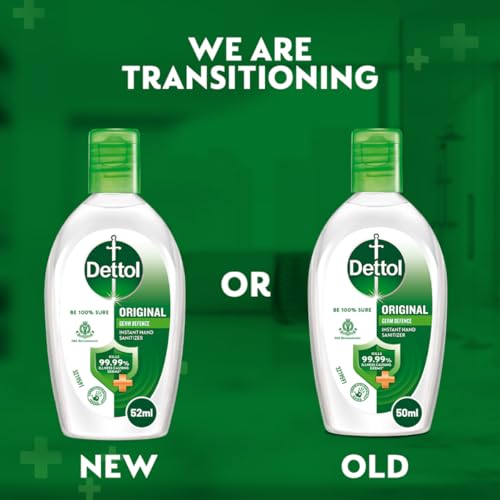 Image of Dettol Original hand Sanitizer 50ml Each (Pack of 10)