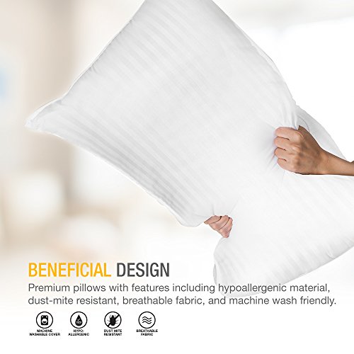 Luxury Gel Pillow Set for Side and Back Sleepers