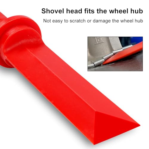 Kunststoff Schaber Satz, Klebegewichte Schaber Set, Klebegewicht Entferner Satz, Kunststoffschaber Dichtungsentferner, Entferner für Reifen Wuchtgewichte, Universal Nylon Kunststoff Meißel Set