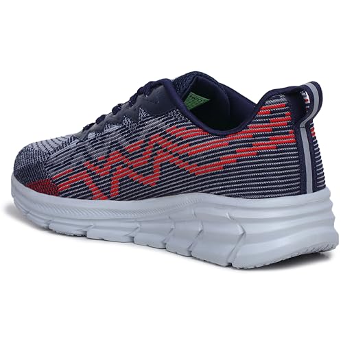 Image of ATHCO mens Magnet Running Shoes for Man Comfortable Men's Sports Shoes with Memory Foam Cushioned Insole Sports Shoes for Men Running Walking Lightweight Gym Shoe for Men Comfortable Stylish & Casual Walking Shoe for Man Anti Slip Gym Footwear