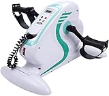 Mini Bicicleta Bike Ergométrica para Exercícios, Mini Bicicleta Elétrica com Display LCD e Regulador de Intensidade, Bike de Exercício Interno, Bike Ergometrica, Exercitador de Pernas, 110 V