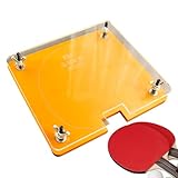 Fonctionnement adapté aux débutants : conçu pour une utilisation facile, l'aide à la presse pour raquette de tennis de table intègre une base en mousse antidérapante qui empêche le glissement de la raquette, offrant stabilité et confiance aux nouveaux joueurs lorsqu'ils appliquent une force avec précision pendant les tâches d'entretien de routine.