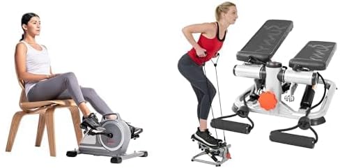 Sunny Well being & Health Underneath Desk Mini Train Cycle Bike + Sunny Hea…