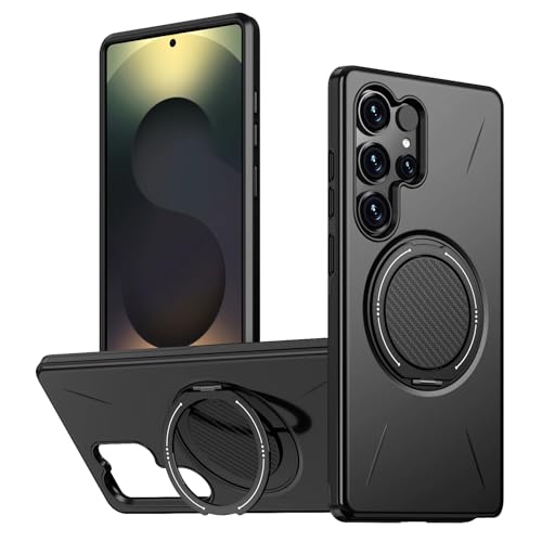 Protégez votre Samsung S24 des chutes grâce à cette coque magnétique noire 360