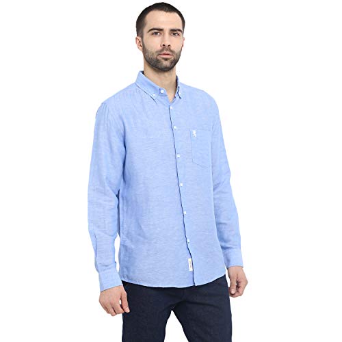 Image of Red Tape Men's Solid Regular Fit Casual Shirt