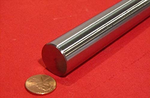 1566 Carbon Steel Hardened Precision Shaft 7/8" Diameter x 10" Long 2 pcs