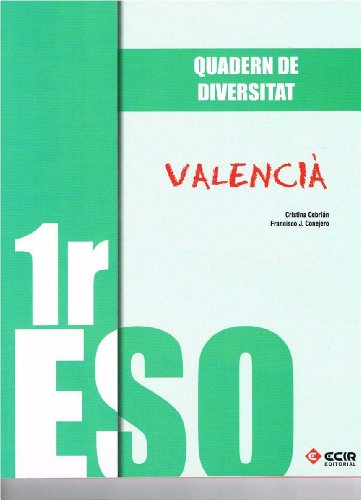 Llengua 1º ESO Diversitat Quadern Ed 2012 Valencia