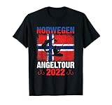Norwegen Angeltour 2022 Angeln in Norwegen T-Shirt
