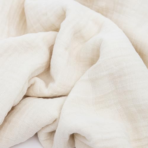 Image of Little Unicorn Muslin Swaddle Blanket for Newborns & Infants | Soft & Breathable Fabric | Set of 3 Baby Blankets for Swaddling, Nursing, Shower Gifts (Fern 2)