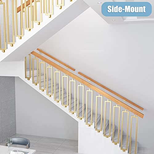 Pasamanos Hueco rectangular de 75 cm con montaje lateral ajustable 4