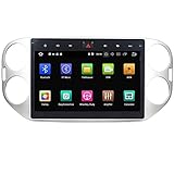 ROADYAKO Octa Core 10.1Inch Car Radio for VW Tiguan 2013 2014 2015 Android 9.0 GPS Navigation 3G...