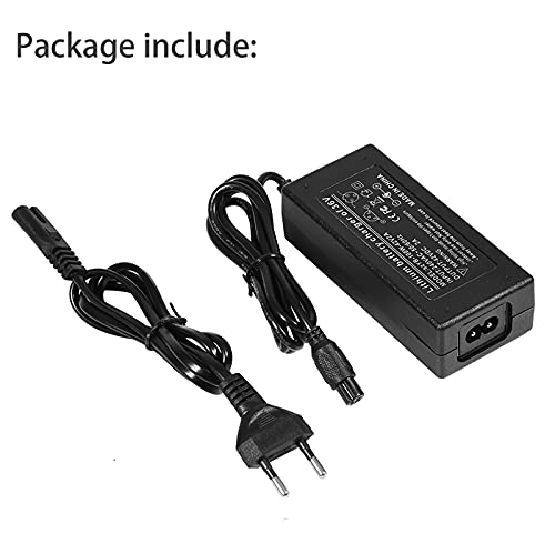 FONGKE Universele oplader, 42 V, 2 A, voor elektrische scooters, hoverboard, 3-polig, voor EU-stekker, hoverboard… - Afbeelding 8