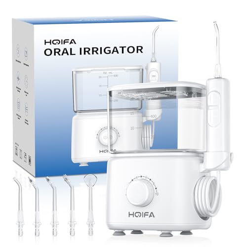 Water Dental Flosser Teeth Pick, Portable Cordless Oral Irrigator 300ML Rechargeable Travel