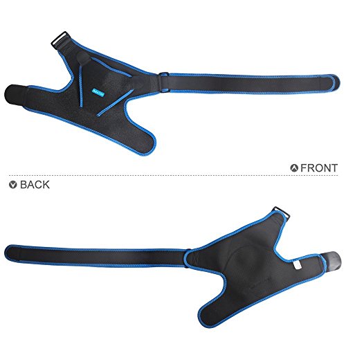 Shoulder Stability Brace with Pressure Pad by Babo Care Breathable Neoprene Shoulder Support