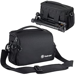 Bolsa Camara Fotos TARION Bandolera para cámara, Bandolera para cámara Bandolera pequeña para cámara SLR DSLR, Lente, Accesorios (TSB-S)