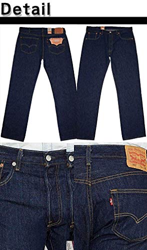 Image of Levi's 501 Big & Tall Original Shrink To Fit Jeans, Men's, Gray, 38W X 34L, Rinse Wash (0115), W34 / L32
