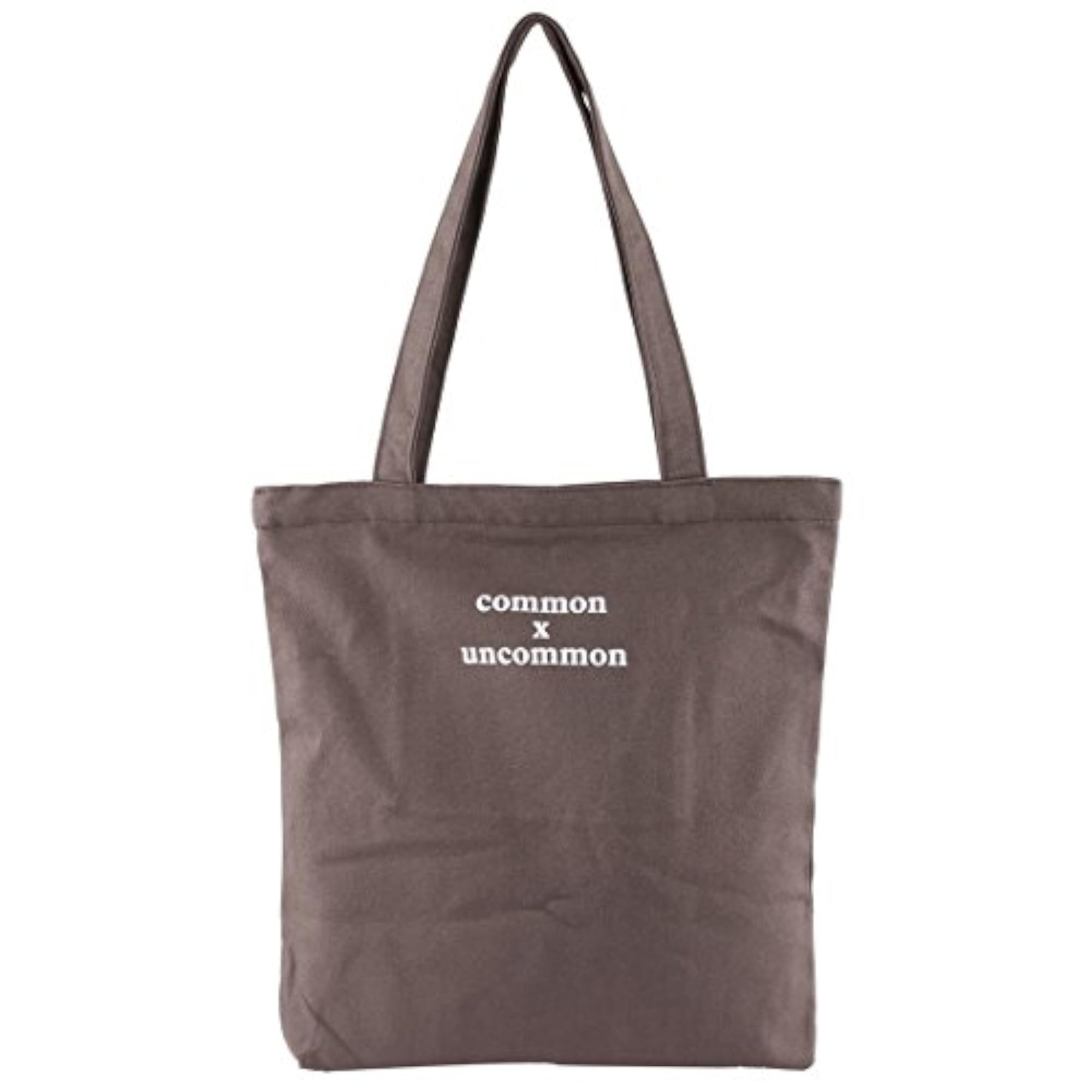 Canvas Words Pattern Tote Bag, Stylish Holder