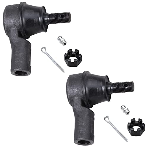 Image of Detroit Axle - Front 6pc Struts Kit for 2002 2003 2004 Acura RSX, 2 Struts & Coil Spring 2 Sway Bar Links 2 Outer Tie Rods Replacement Suspension