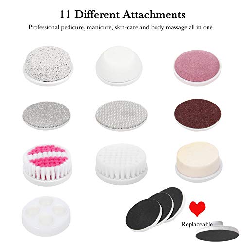 MAULION™ Face Facial 11 in 1 Exfoliator Electric Massage Machine, Facial Massager Machine For Face, Face Massager For Women, Electric Face Massager, Face Scrubber Machine, Removing Blackhead Massaging