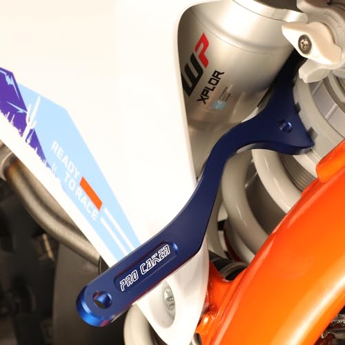 Image of 57MM /2.24 inch WP Rear Shock Spanner Wrench, Shock Wrench Adjustable Spanners for Most WP Motorcycles Blue