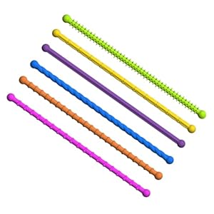 Generisch 6-teiliges Nudeltextur Sensorikspielzeug