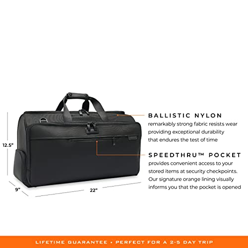 Briggs-Riley-Black-22-Inch-Garment-Duffle-Bag