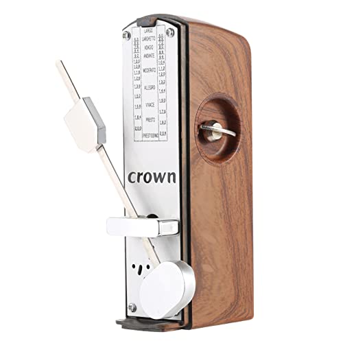 ACAGALA Portable Mini Mechanical Metronome Universal Metronome 11cm Height for Piano Guitar Violin Ukulele Chinese Zither Music Instrument