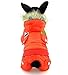 Ranphy Waterproof Dog Snowsuit Jumpsuit Hoodie Winter Coat Pet Fleece Lined Clothes Puppy Cotton Padded Outfit Cold Weather Hooded Airman Jacket Warm Cat Clothes Chihuahua Parka Girls Boys Red XL