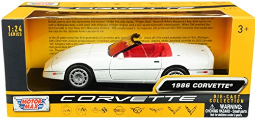 Motormax Chevy Corvette C4 Convertible 1:24 Diecast