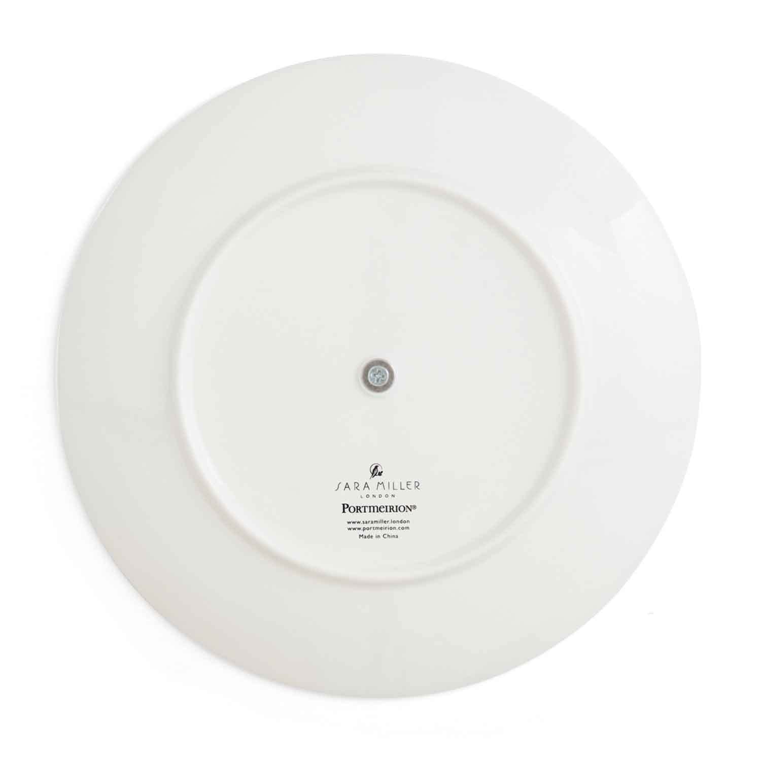 Portmeirion Home & Gifts Sara Miller SMIS78963-XG Présentoir à gâteaux 3 étages Motif grue Bleu ciel