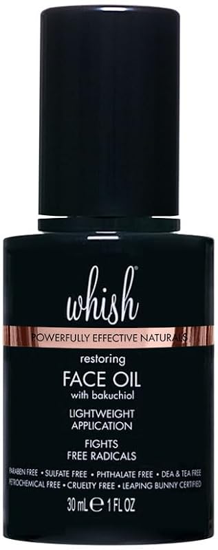 Whish Óleo Facial de Bakuchiol com Óleos Botânicos