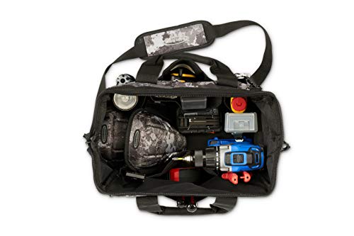 Mcguire-Nicholas 16 Inch Cargo Tool Bag | Lockable Tool Bag In Veil Camo Tac-Grey #TOP1