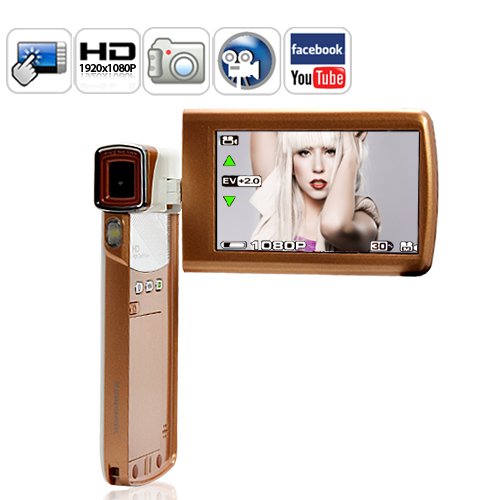 Super Slim 1080P Touch Screen Video Camcorder (HDMI Output