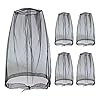 5st Mosquito Head Net Face Mesh Head Cover, Insect Head Net Beschermende Face Netting Neck Cover Anti-muggen Mesh Nets…