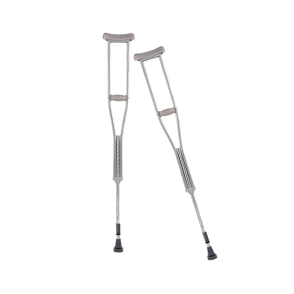 GCX- Muletas for Ancianos, muletas for Axilas, muletas Dobles, bastón Antideslizante, Andador, Pierna y Fractura de pie, Ayuda de Tela Firma (Color : A)