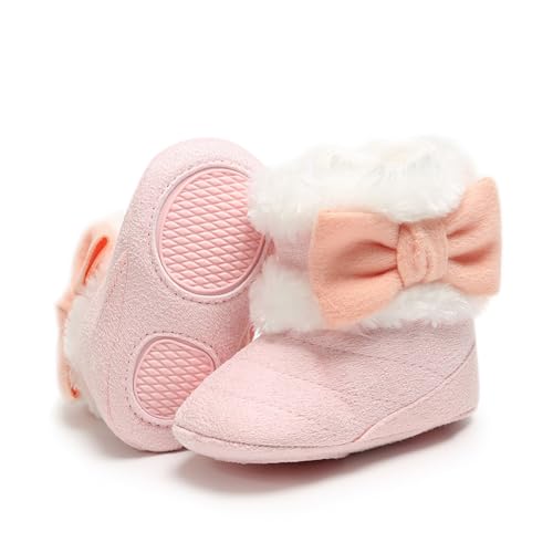 Baby Girls Boys Snow Boots Soft Sole Warm Winter Booties Anti-Slip Toddler Walker Newborn Shoes3