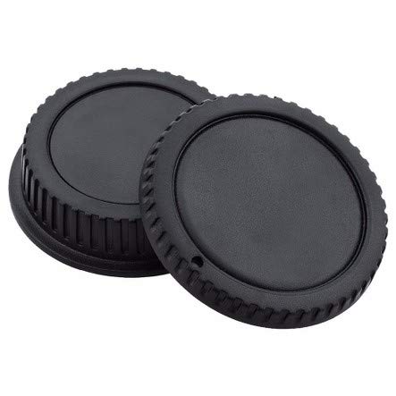 Kit Tappo Corpo Macchina E Retro Obiettivo Per Canon EOS, Compatibile Con 850D, 5D, 6D, 7D, 90D, 80D E Molti Altri