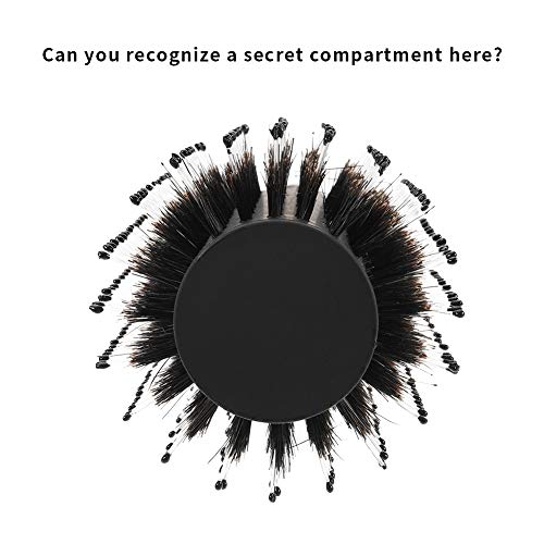 Faddy-1 Diversion Safe Hair Brush Comb, Stash Safe to Hide Money Jewelry or Valuables, Functions as Authentic Brush Perfect for Travel or at Home