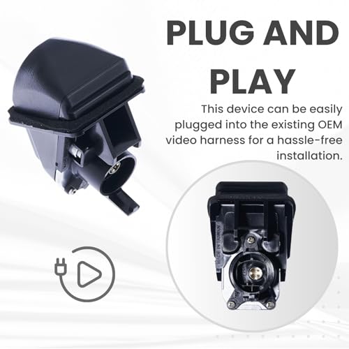 Image of Backup Camera Replaces for BMW 2 /3 /4 /5 /7 Series (2009-2020) | BMW E70 /E71 /E72 /X1 /X3 /X5 /X6 (2010-2015) | BMW M2 /M3 /M4 /M5 (2012-2020) OE Part # 66539240351
