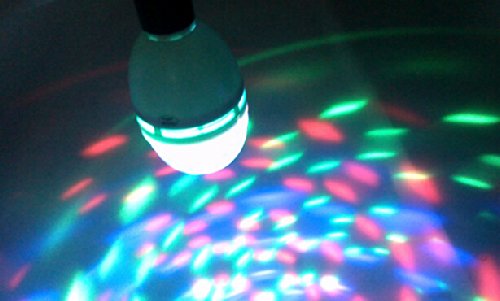 Samgu LAMPADA LED RGB ROTANTE EFFETTO DISCO DJ