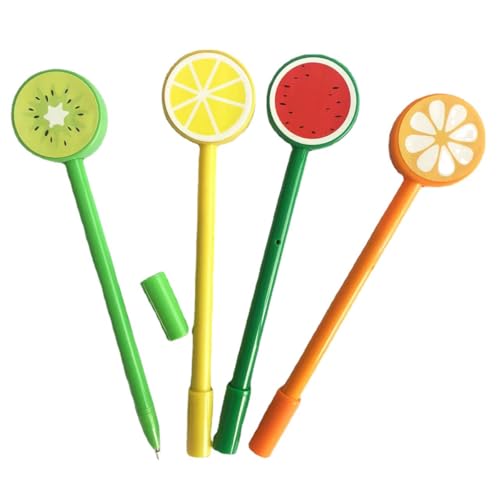 Fruit Shape Ballpoint Pens Cartoon Kawaii Writing Ball Pens Set for School Christmas (5)