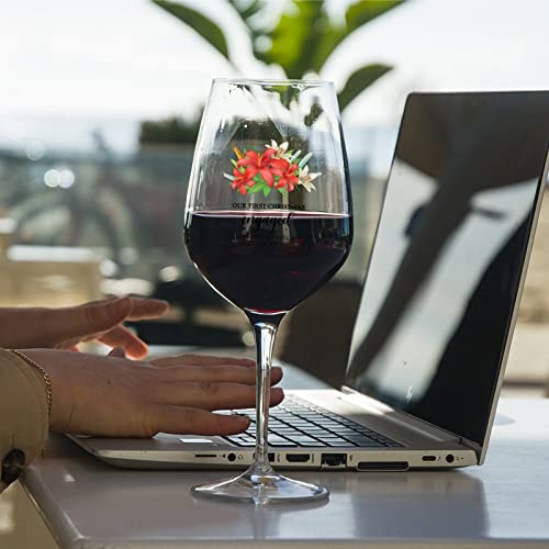 Verres à vin gravés de 500 ml pour couple célébrant un engagement