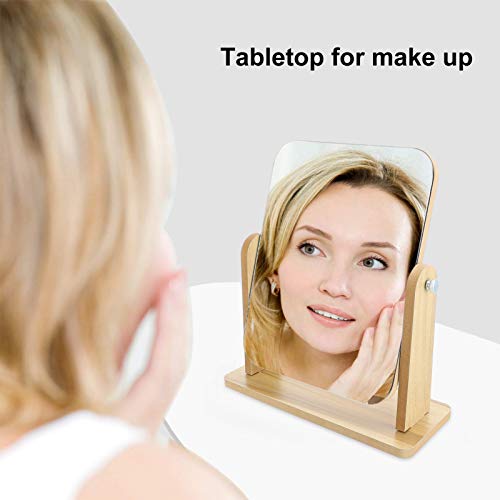 Miroir pivotant avec support design élégant pour salle de bain - 3