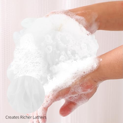 Image of Fu Store Loofah Sponge Shower Loofahs 4 Colors Bath Sponges Body Scrubbers