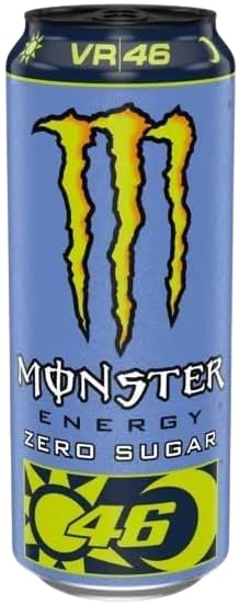 24X Confezione Per Monster Energy VR46 Zero Sugar Confezione da 24 (24x500ml)