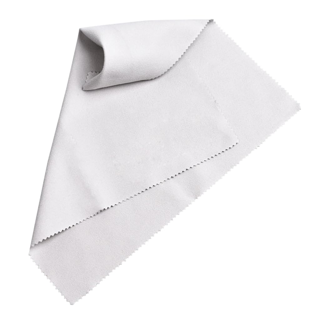 7.87x7.87inch Instruments Cleaning Cloths Soft Microfiber Polish Cloth Universal Violin Cleaning Cloth for Guitar Flute Violin Piano Trumpet Sax