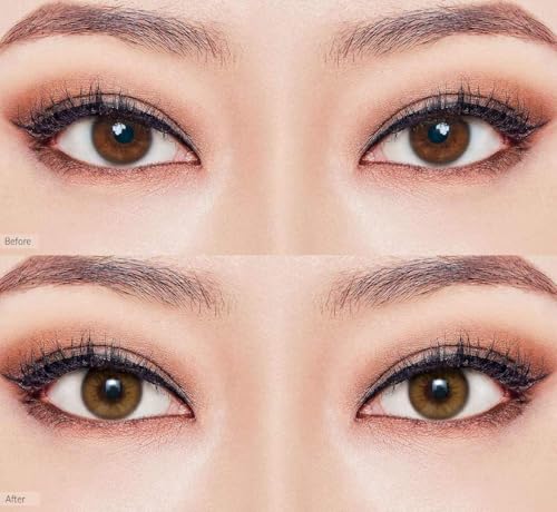 Image of OLENS Monthly Color Contact Lens - 1Month Coloured Contact Lens (Monthly Disposable / 2Pcs), Scandi Hazel